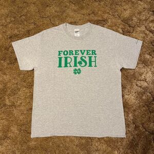 Notre Dame Forever Irish College Sportswear T-Shirt Large
